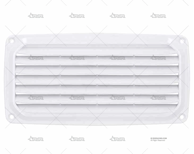 REJILLA PLASTICO BLANCA 201mm