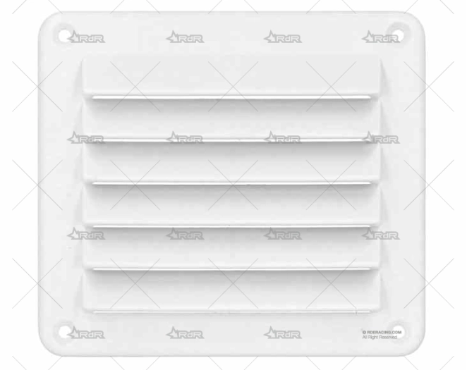 REJILLA PLASTICO BLANCA 140mm