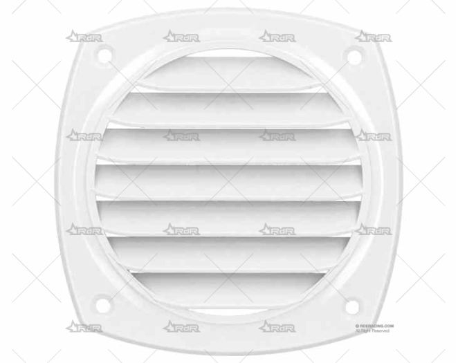 REJILLA BLANCO Ø100 mm