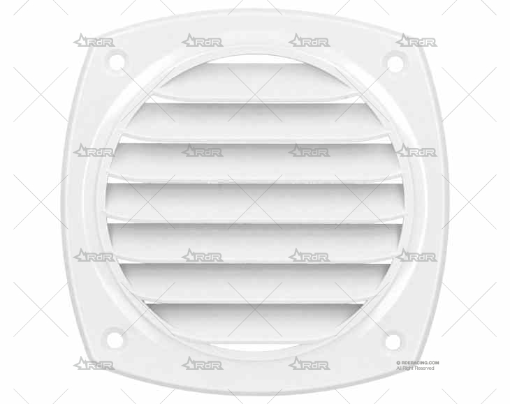REJILLA BLANCO Ø100 mm