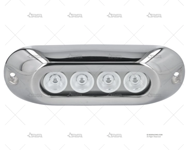LUZ SUMERGIBLE BLANCO 12-28V INOX 4L