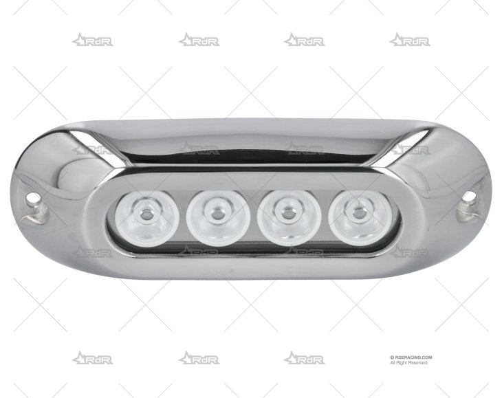 LUZ SUMERGIBLE BLANCO 12-28V INOX 4L
