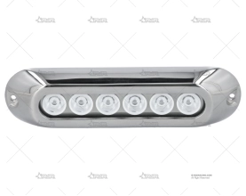 LUZ SUMERGIBLE AZUL   12-28V INOX 6L