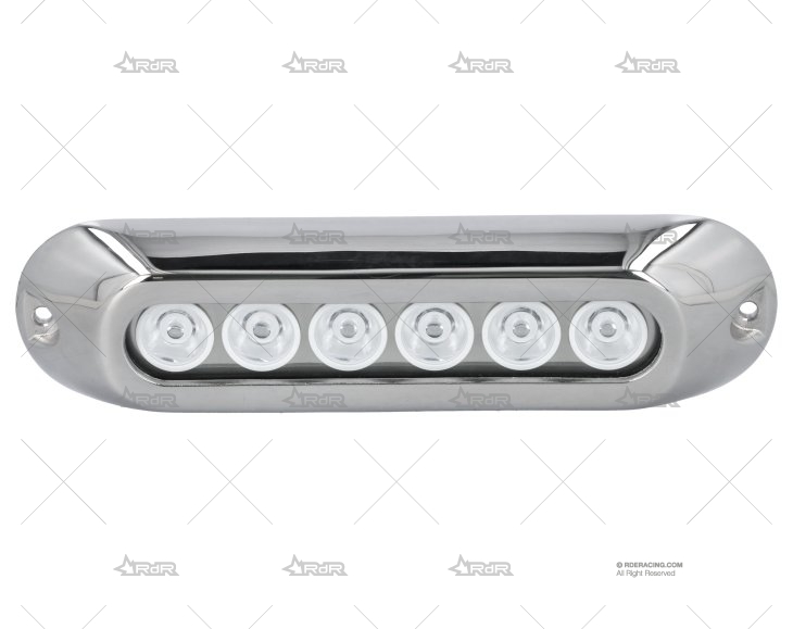 LUZ SUMERGIBLE AZUL   12-28V INOX 6L