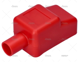 TAPA BORNE ROJO  CABLE 5/8" - 15.8mm