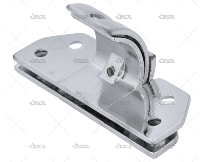 BISAGRA LATON CROMADO 80x27x34mm