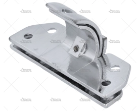 BISAGRA LATON CROMADO 80x27x34mm