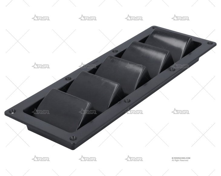 REJILLA NEGRA ABS 335x120mm
