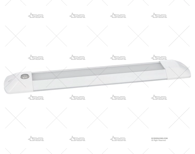 PLAFON LED 10-30V BLANCO /ROJO PVC