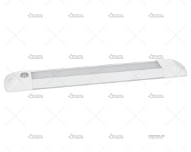 PLAFON LED 10-30V BLANCO /ROJO PVC