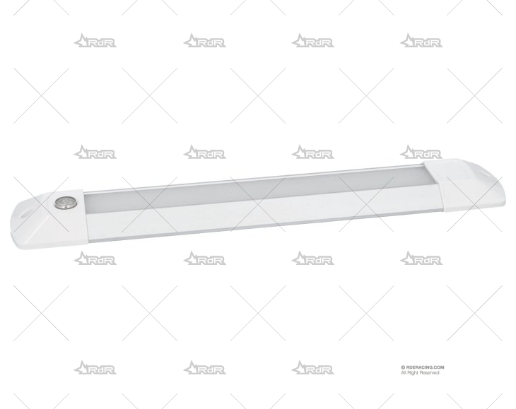 PLAFON LED 10-30V BLANCO /ROJO PVC