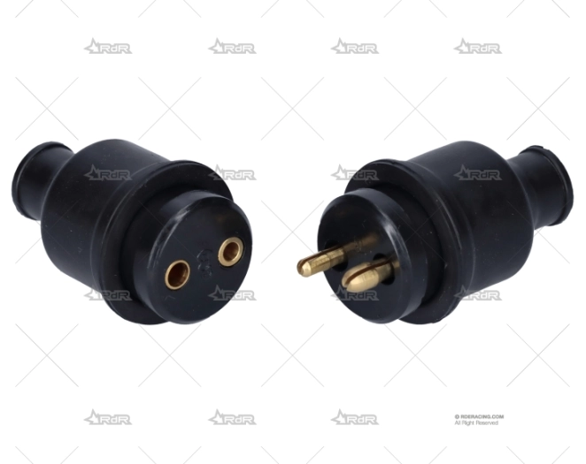 CONECTOR AEREO REDONDA 20mm 2P