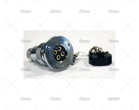 CONECTOR 4 VIAS REFORZADO ESTANCO BRAND R