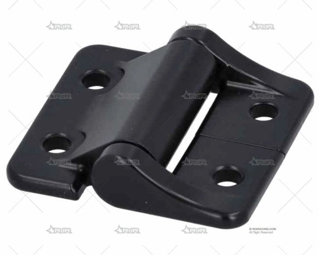 BISAGRA  ASIMETRICA ALU NEGRO 1.8/1.1 SOUTHCO