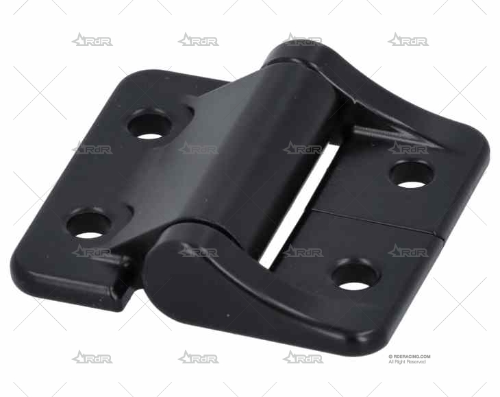 BISAGRA  ASIMETRICA ALU NEGRO 1.8/1.1 SOUTHCO