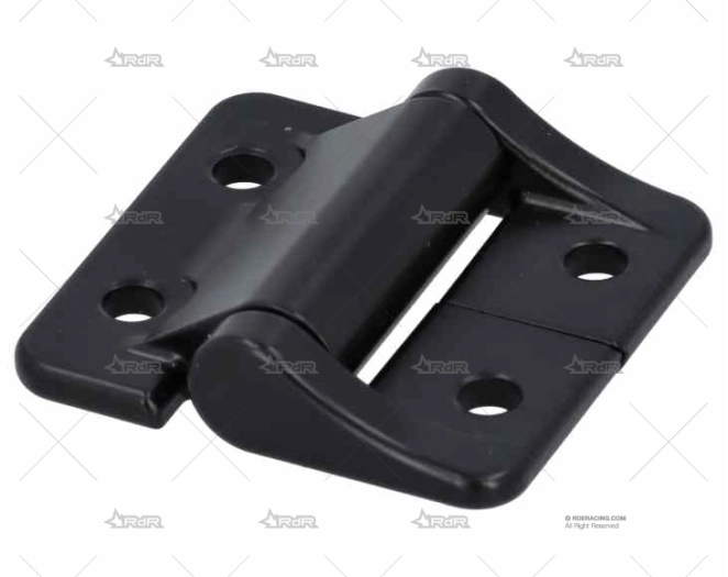 BISAGRA  ASIMETRICA ALU NEGRO 1.1/1.8 SOUTHCO