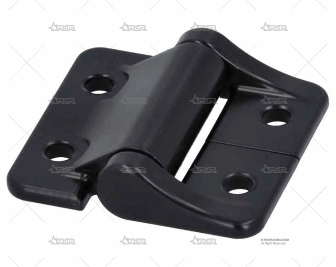 BISAGRA  ASIMETRICA ALU NEGRO 1.6/2.7 SOUTHCO