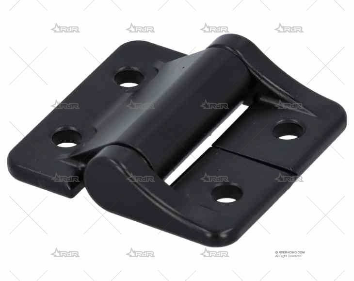 BISAGRA  ASIMETRICA ALU NEGRO 2.3/1.4 SOUTHCO