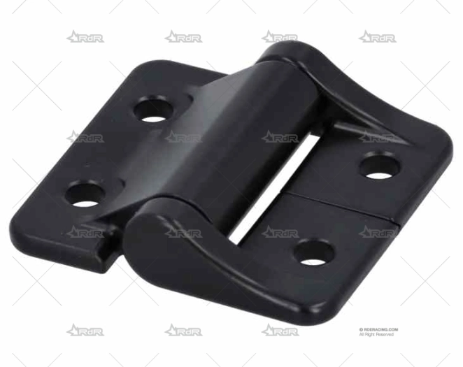 BISAGRA  ASIMETRICA ALU NEGRO 0.8/1.4 SOUTHCO