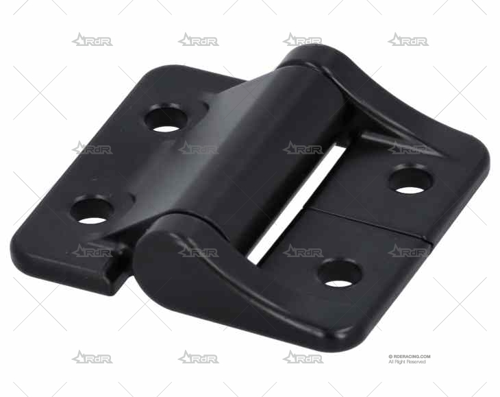 BISAGRA  ASIMETRICA ALU NEGRO 0.8/1.4 SOUTHCO