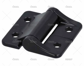 BISAGRA  ASIMETRICA ALU NEGRO 2.7/1.6 SOUTHCO