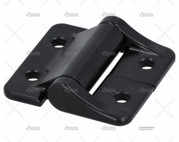 BISAGRA  ASIMETRICA ALU NEGRO 2.7/1.6 SOUTHCO