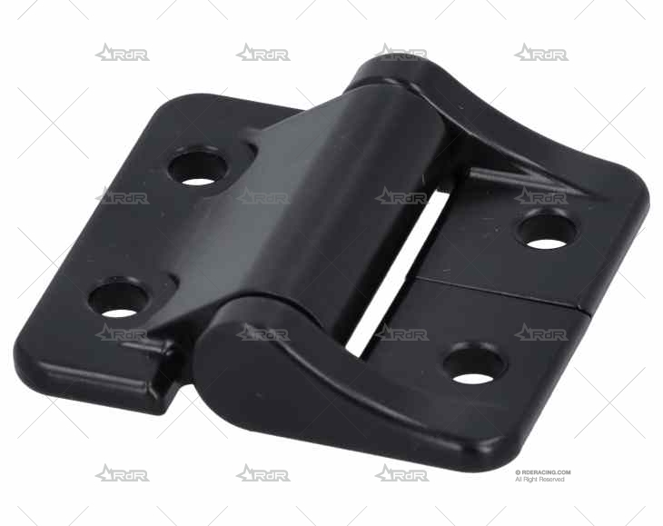 BISAGRA  ASIMETRICA ALU NEGRO 1.4/0.8 SOUTHCO