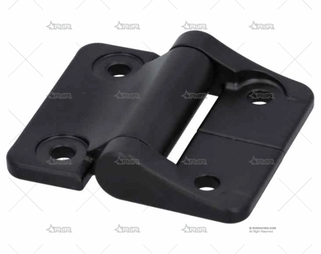 BISAGRA  ASIMETRICA ALU NEGRO 3.4/2 SOUTHCO