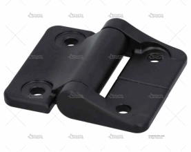 BISAGRA  ASIMETRICA ALU NEGRO 3.4/2 SOUTHCO