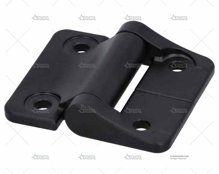 BISAGRA  ASIMETRICA ALU NEGRO 3.4/2 SOUTHCO