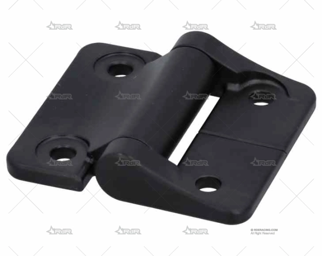 BISAGRA  ASIMETRICA ALU NEGRO 1.4/2.3 SOUTHCO