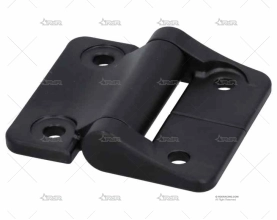 BISAGRA  ASIMETRICA ALU NEGRO 1.4/2.3 SOUTHCO