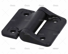 BISAGRA  ASIMETRICA ALU NEGRO 2/3.4 SOUTHCO