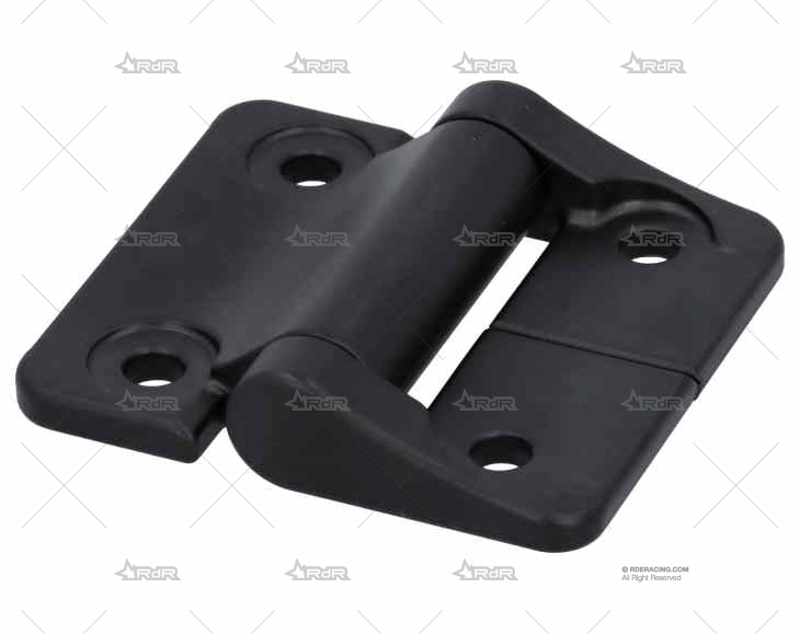 BISAGRA  ASIMETRICA ALU NEGRO 2/3.4 SOUTHCO