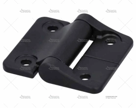 BISAGRA  ASIMETRICA ALU NEGRO 2.3/1.4 SOUTHCO