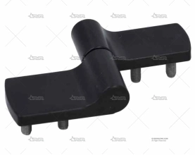 BISAGRA  SIMETRICA ZINC NEGRO TIPO A M3 SOUTHCO