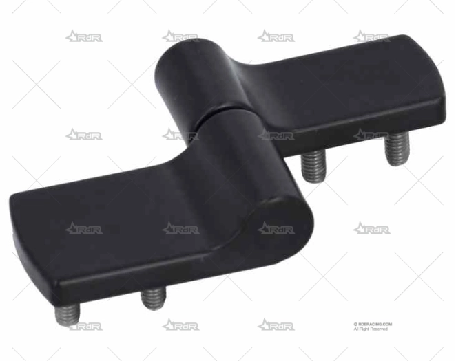 BISAGRA  ASIMETRICA ZINC NEGRO TIPO A M3 SOUTHCO