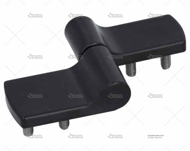 BISAGRA  ASIMETRICA ZINC NEGRO TIPO A M3 SOUTHCO