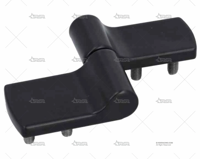 BISAGRA  ASIMETRICA ZINC NEGRO TIPO A M3 SOUTHCO