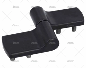 BISAGRA  ASIMETRICA ZINC NEGRO TIPO A M3 SOUTHCO