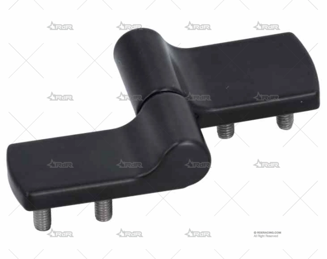 BISAGRA  ASIMETRICA ZINC NEGRO TIPO A M3 SOUTHCO