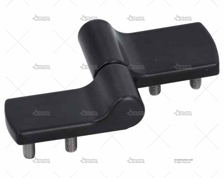 BISAGRA  ASIMETRICA ZINC NEGRO TIPO A M3 SOUTHCO