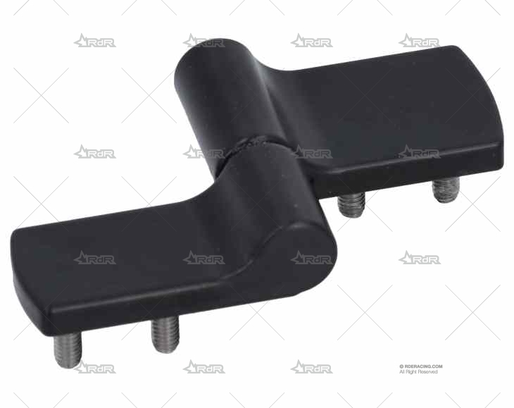 BISAGRA  ASIMETRICA ZINC NEGRO TIPO A M3 SOUTHCO