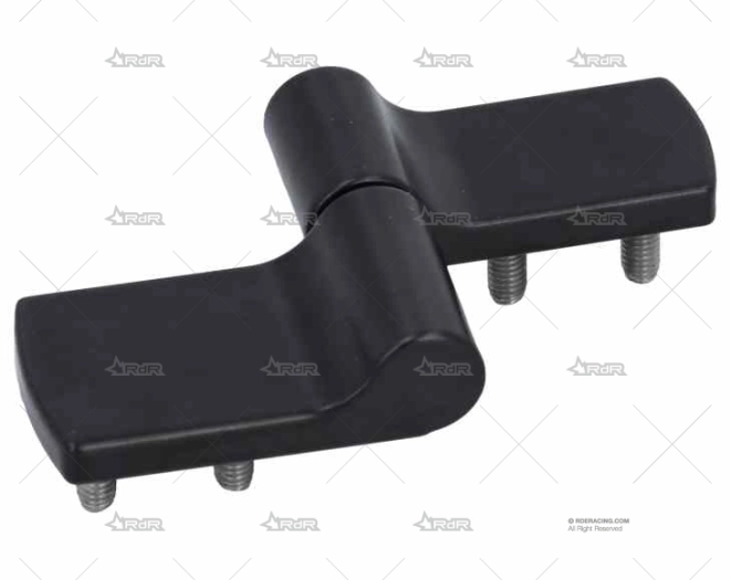 BISAGRA  ASIMETRICA ZINC NEGRO TIPO A M3 SOUTHCO