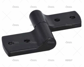 BISAGRA  ASIMET. ZINC NEGRO TIPO A TALAD SOUTHCO