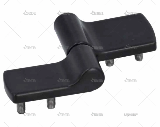 BISAGRA  ASIMETRICA ZINC NEGRO TIPO A M3 SOUTHCO