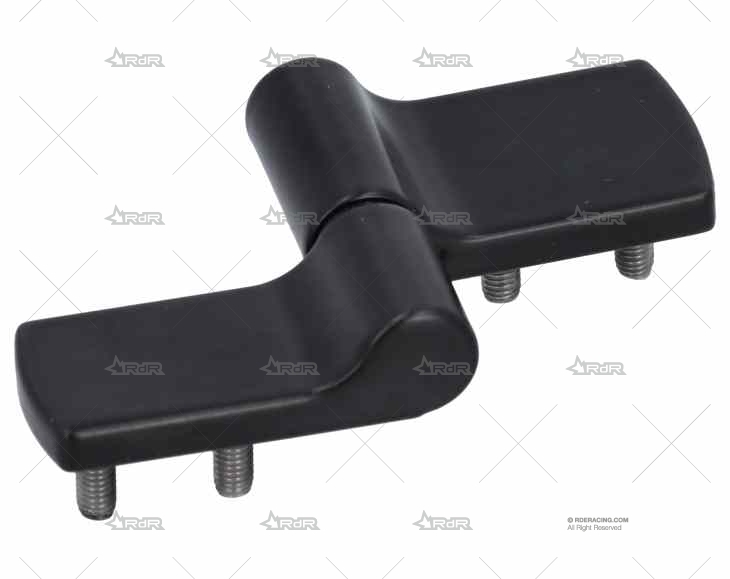 BISAGRA  ASIMETRICA ZINC NEGRO TIPO A M3 SOUTHCO