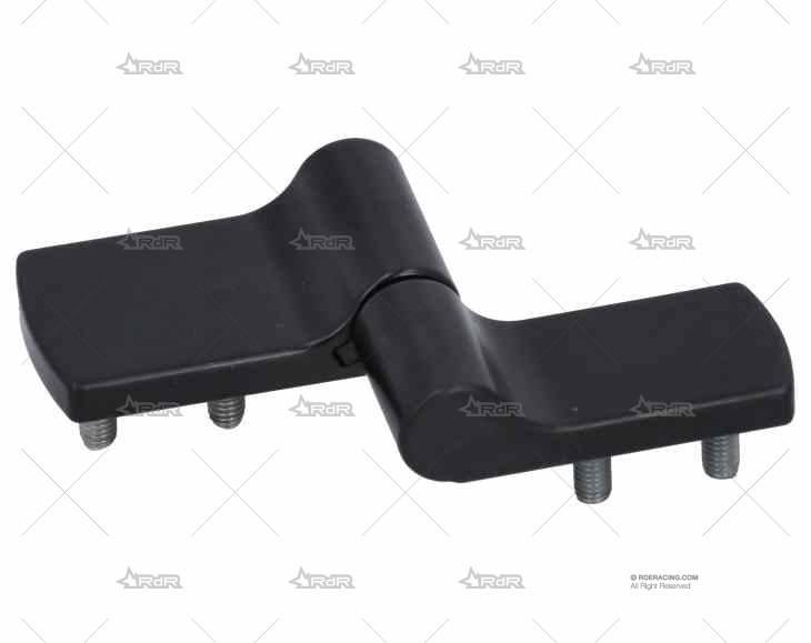 BISAGRA  ASIMETRICA ZINC NEGRO TIPO B M3 SOUTHCO