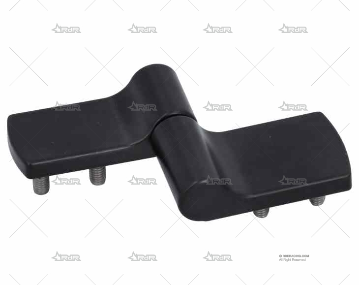 BISAGRA  ASIMETRICA ZINC NEGRO TIPO B M3 SOUTHCO