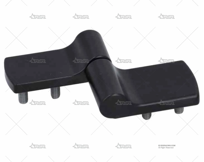 BISAGRA  ASIMETRICA ZINC NEGRO TIPO B M3 SOUTHCO